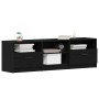 Gabinete de TV Negro 150 x 33.5 x 45 cm Madera contrachapada