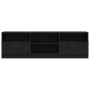 Gabinete de TV Negro 150 x 33.5 x 45 cm Madera contrachapada