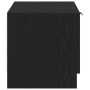 Gabinete de TV 2 pcs Negro 80 x 35 x 36.5 cm
