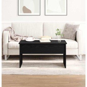 Mesa de Café Roble Negro 80 x 50,5 x 41,5 cm en Mesas de centro | Comprar online en Foro24