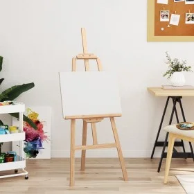 Solid pine wood painting easel 53.5x95x127 cm by vidaXL, Office easels - Ref: Foro24-30220, Price: 30,09 €, Discount: %