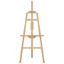 Solid pine wood painting easel 53.5x95x127 cm by vidaXL, Office easels - Ref: Foro24-30220, Price: 25,03 €, Discount: %