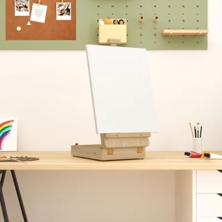 Solid pine wood desktop easel 27x43x68 cm by vidaXL, Office easels - Ref: Foro24-30226, Price: 29,96 €, Discount: %
