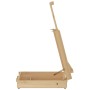 Solid pine wood desktop easel 27x43x68 cm by vidaXL, Office easels - Ref: Foro24-30226, Price: 30,56 €, Discount: %