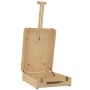 Tischstaffelei aus massivem Kiefernholz, 27 x 43 x 68 cm von vidaXL, Bürostaffeleien - Ref: Foro24-30226, Preis: 30,56 €, Rab...