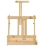 Tabletop easel with pine wood drawer 41.5x37x12 cm by vidaXL, Office easels - Ref: Foro24-30229, Price: 62,82 €, Discount: %