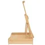 Tabletop easel with pine wood drawer 41.5x37x12 cm by vidaXL, Office easels - Ref: Foro24-30229, Price: 62,82 €, Discount: %