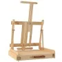 Tabletop easel with pine wood drawer 41.5x37x12 cm by vidaXL, Office easels - Ref: Foro24-30229, Price: 62,82 €, Discount: %