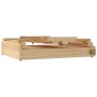 Tabletop easel with pine wood drawer 41.5x37x12 cm by vidaXL, Office easels - Ref: Foro24-30229, Price: 61,35 €, Discount: %