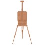 Malstaffelei aus massivem Buchenholz, 81 x 121 x 173 cm von vidaXL, Bürostaffeleien - Ref: Foro24-30224, Preis: 93,44 €, Raba...