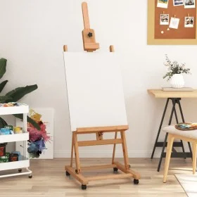 Caballete de pintura madera maciza de haya 55x53,5x178 cm de vidaXL, Caballetes de oficina - Ref: Foro24-30223, Precio: 94,43...