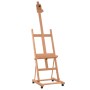 Malstaffelei aus massivem Buchenholz, 55 x 53,5 x 178 cm von vidaXL, Bürostaffeleien - Ref: Foro24-30223, Preis: 91,37 €, Rab...