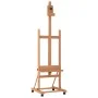 Solid beech wood painting easel 55x53.5x178 cm by vidaXL, Office easels - Ref: Foro24-30223, Price: 94,54 €, Discount: %