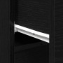 Tableros Lateral con cajón 2 pcs Roble negro 30 x 30 x 70 cm