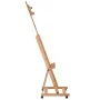 Solid beech wood painting easel 55x53.5x178 cm by vidaXL, Office easels - Ref: Foro24-30223, Price: 94,54 €, Discount: %