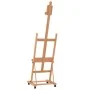 Solid beech wood painting easel 55x53.5x178 cm by vidaXL, Office easels - Ref: Foro24-30223, Price: 94,54 €, Discount: %