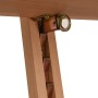 Malstaffelei aus massivem Buchenholz, 55 x 53,5 x 178 cm von vidaXL, Bürostaffeleien - Ref: Foro24-30223, Preis: 91,37 €, Rab...