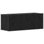 Muebles para TV 2 pcs Roble negro 80 x 30 x 30 cm