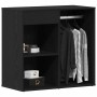 Gabinete de Cosméticos con cajón Roble Negro 80 x 40 x 75 cm en Armarios y almacenamiento | Comprar online en Foro24