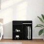 Gabinete de Cosméticos con cajón Roble Negro 80 x 40 x 75 cm en Armarios y almacenamiento | Comprar online en Foro24