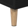 Mueble de TV Roble negro 150 x 30 x 50 cm Madera contrachapada
