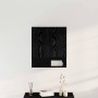 Mueble de pared Roble negro 60 x 30 x 70 cm