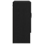 Mueble de pared Roble negro 60 x 30 x 70 cm