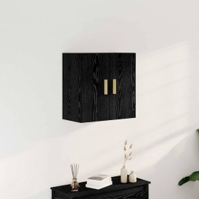 Mueble de pared Roble negro 60 x 30 x 60 cm