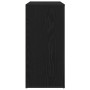 Sideboard Roble negro 80 x 33 x 70 cm Madera contrachapada