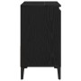 Gabinete de Baño con cajón Roble negro 65 x 33 x 60 cm