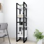 4-stöckiges Sperrholzregal weiß 40x30x140 cm von vidaXL, Bücherregale und Regale - Ref: Foro24-806417, Preis: 64,49 €, Rabatt: %