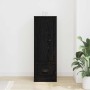 Highboard Negro Roble Roble Negro 36 x 35.5 x 103.5 cm