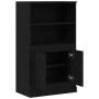 Highboard Roble Negro 60 x 35.5 x 103.5 cm Madera contrachapada