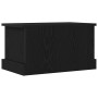 Caja de Almacenamiento Roble negro 50 x 30 x 28 cm