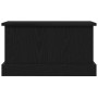 Caja de Almacenamiento Roble negro 50 x 30 x 28 cm