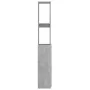 Armario baño madera contrachapada gris hormigón 25x26,5x170 cm de vidaXL, Muebles de baño - Ref: Foro24-808435, Precio: 52,36...