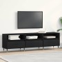 Gabinete de TV Roble negro 150 x 30 x 44.5 cm