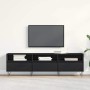 Gabinete de TV Roble negro 150 x 30 x 44.5 cm
