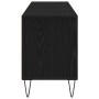 Gabinete de TV Roble negro 150 x 30 x 44.5 cm