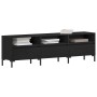 Gabinete de TV Roble negro 150 x 30 x 44.5 cm