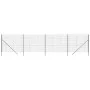 Anthrazitgrauer verzinkter Stahldrahtzaun 2,2x10 m von vidaXL, Zaunpaneele - Ref: Foro24-154231, Preis: 109,40 €, Rabatt: %