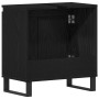 Gabinete para Lavamanos con puerta Roble Negro 58 x 33 x 60 cm