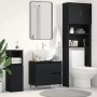 Gabinete de Baño con cajón Roble negro 65 x 33 x 60 cm