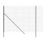 Anthrazitgrauer verzinkter Stahldrahtzaun 2,2x10 m von vidaXL, Zaunpaneele - Ref: Foro24-154231, Preis: 109,40 €, Rabatt: %