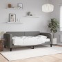 Sofá cama con colchón tela gris oscuro 90x200 cm de vidaXL, Camas y somieres - Ref: Foro24-3196799, Precio: 313,51 €, Descuen...