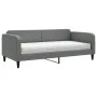 Sofá cama con colchón tela gris oscuro 90x200 cm de vidaXL, Camas y somieres - Ref: Foro24-3196799, Precio: 312,86 €, Descuen...