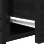 Gabinete de Noche con cajón Roble negro 34 x 36 x 50 cm
