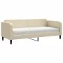 Sofa bed with cream fabric mattress 80x200 cm by vidaXL, Beds and slatted bases - Ref: Foro24-3196797, Price: 303,63 €, Disco...