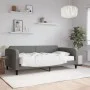 Sofá cama con colchón tela gris oscuro 100x200 cm de vidaXL, Camas y somieres - Ref: Foro24-3196804, Precio: 370,16 €, Descue...
