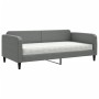 Sofá cama con colchón tela gris oscuro 100x200 cm de vidaXL, Camas y somieres - Ref: Foro24-3196804, Precio: 341,12 €, Descue...